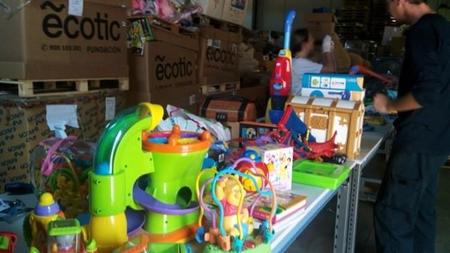 Comparte y Recicla recoge más de 40.000 juguetes en su primera campaña
