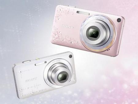 Sony W350D, compactas con brillantes y estampados, para ellas