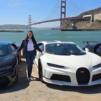 Una empresaria manchó su Bugatti de tres millones con Red Bull porque el Chiron no tiene posavasos. Bugatti le ha hecho uno a medida