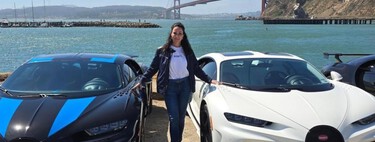 Una empresaria manchó su Bugatti de tres millones con Red Bull porque el Chiron no tiene posavasos. Bugatti le ha hecho uno a medida