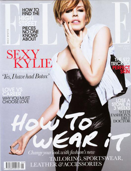 Kylie Minogue reconoce haber usado botox