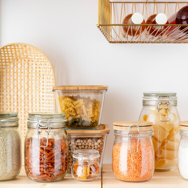 Flying Tider vende la caja de bambú básica, pero resistente, que acabará con el desorden en la despensa