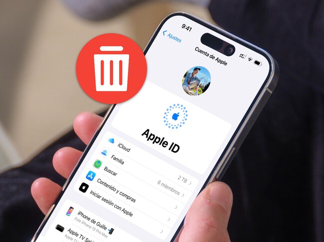 Borrar ID de Apple