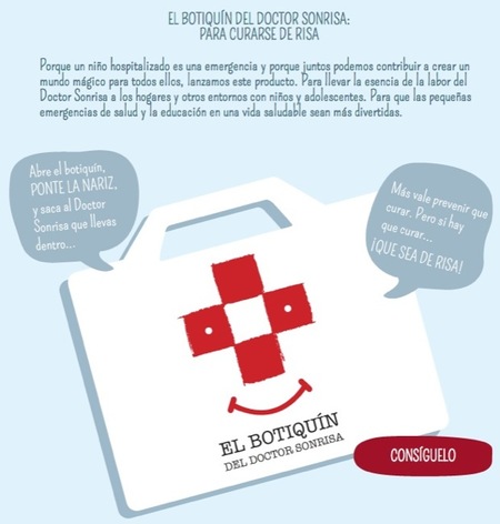 El botiquín del doctor sonrisa para que los peques pasen su estancia en el hospital de la mejor forma posible