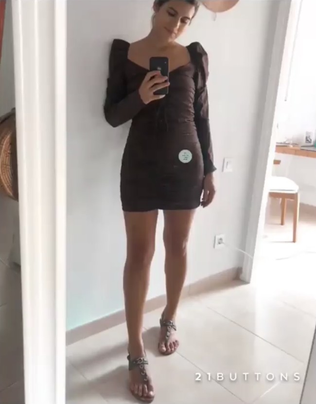 vestido zara viral