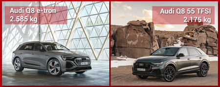 Pesos Audi Q8 Audi Q8 Etron