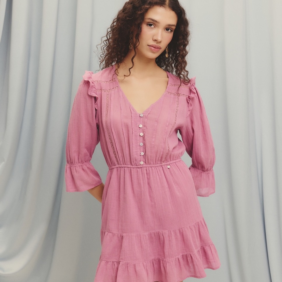 Vestido corto Green Coast 