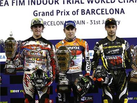 Campeonato del Mundo de Trial Indoor 2010, tercera prueba en Barcelona