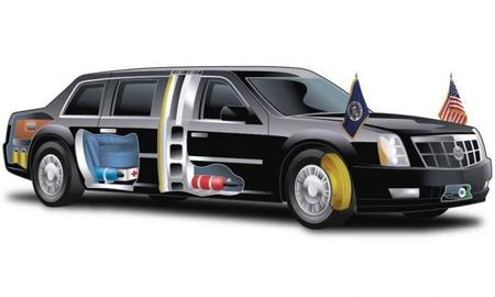 La limusina de Barack Obama, al detalle