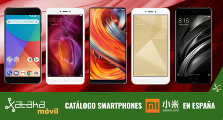 El catálogo de Xiaomi en España: smartphones para todos los gustos, desde 99 hasta 499 euros