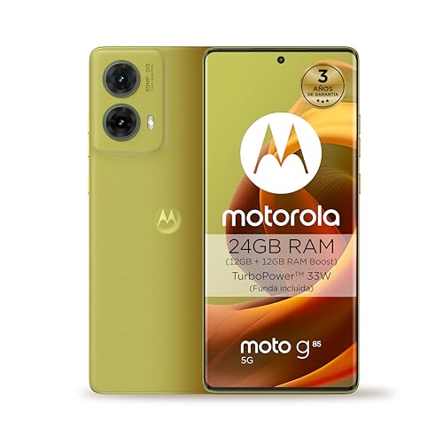 Motorola Moto g85 5G 24GB (12GB más 12GB RAM Boost)-256GB 