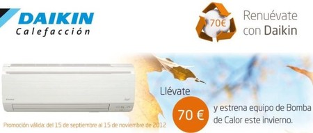 Daikin te ayuda a comprar la bomba de calor