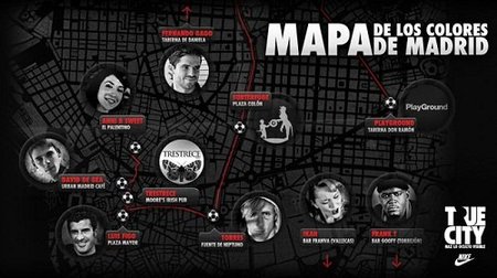 Nike True City: descubre Madrid desde el iPhone y de la mano de famosos