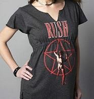 Camisetas rockeras para embarazadas