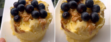 El postre rico en proteínas y sin azúcar que puedes preparar en sólo 2 minutos, para calmar la tentación de forma efectiva