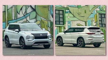 ¡Pillado! El nuevo Mitsubishi Outlander PHEV será un SUV más agresivo, más todoterreno y aparentemente más grande