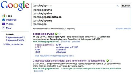 Cómo afecta Google Instant al posicionamiento web