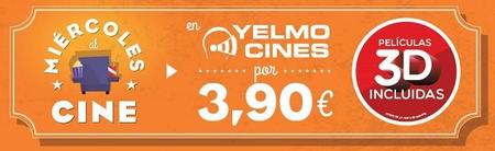 Yelmo cines amplía los miércoles de cine low-cost hasta nuevo aviso