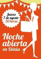 Descuentos y ocio gratis con 'La Noche Abierta' de Dénia el 7 de agosto
