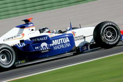 Campos anuncia sus pilotos para la GP2 2008