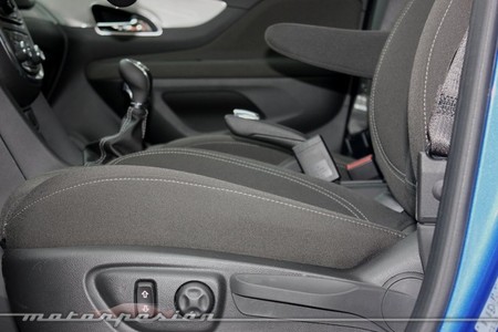 Opel Mokka, acomodación en el asiento