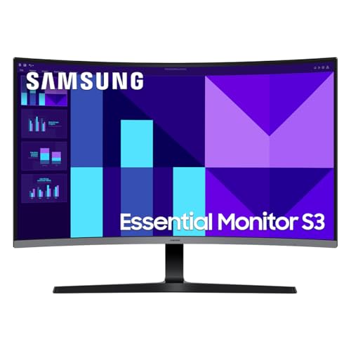 Monitor curvo Essential Samsung S3 27 Pulgadas