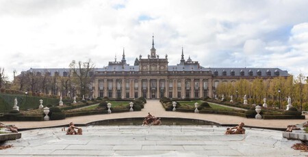 Fachada del Palacio Real de La Granja de San Ildefonso
