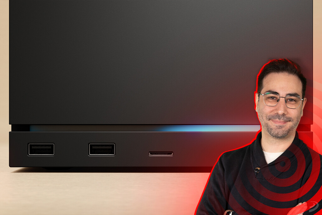 Redactor analizando hardware