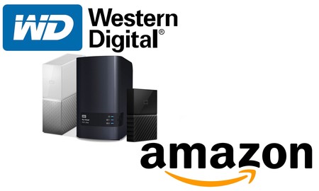 Ofertas de Amazon en almacenamiento Western Digital: NAS, discos externos de sobremesa o portables a precios rebajados
