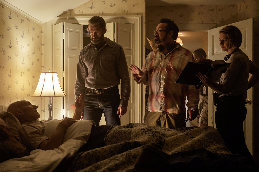 James Mangold en el rodaje de Logan
