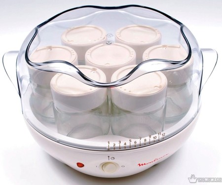 Por 22,50 euros podemos hacernos con la la yogurtera Moulinex DJC141 para 7 yogures en Amazon