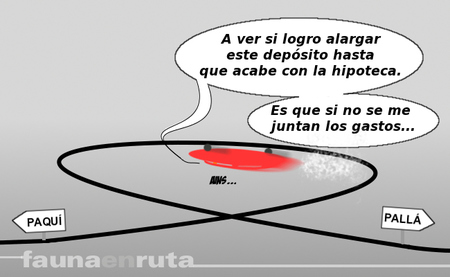 Cómo malgastar carburante