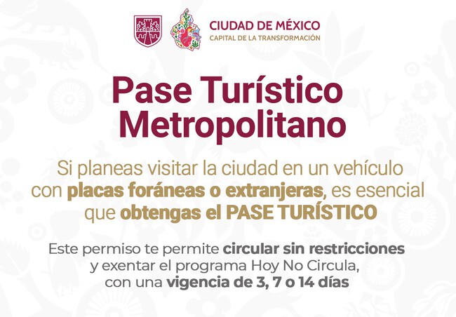 Permiso para circular sin verificar en CDMX. Tramitarlo es gratis, pero ...