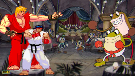 Cuphead: el studio MDHR muestra todos los guiños a Street Fighter II. ¡Están todos luchadores originales!
