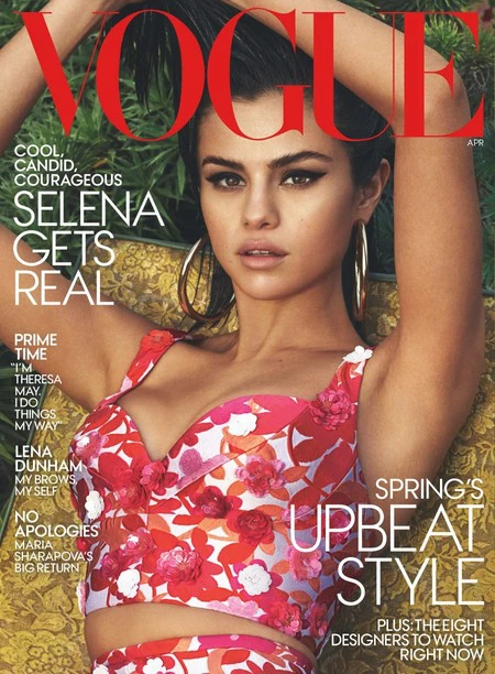 Selena Gomez conquista Vogue US y protagoniza su portada por primera vez