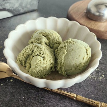 Helado de té matcha casero: receta fácil con o sin heladera 