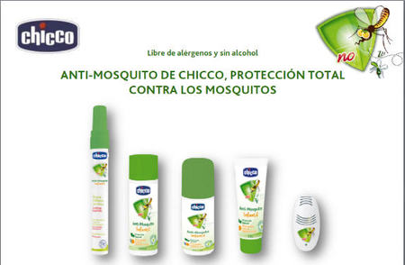Gama 'anti mosquito' con ingredientes naturales, de Chicco