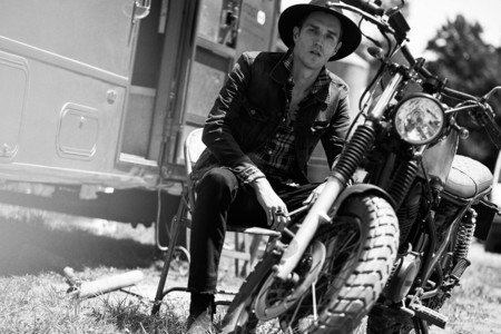 El universo biker inspira la nueva colección de invierno de Mango