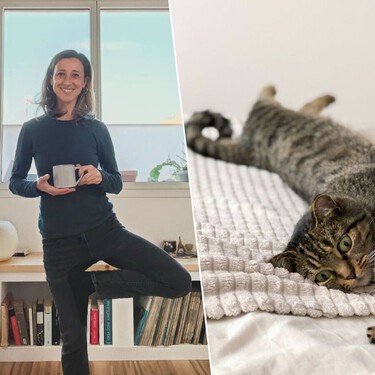 Cristina Giner, profesora de yoga: "Deberíamos hacer como los gatos y los perros al despertar para empezar bien el día" 