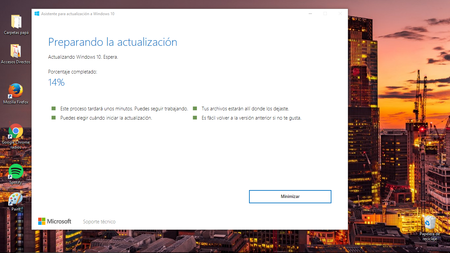 Asistente de Actualización a Windows 10