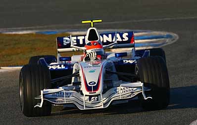 Kubica por delante de Hamilton en Jerez