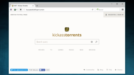 KickAssTorrents se vuelve inmune a los bloqueos llevando su web a la Deep Web
