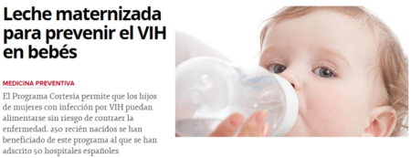¿Qué es eso de "leche maternizada"?