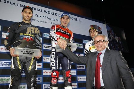 Podium Suiza