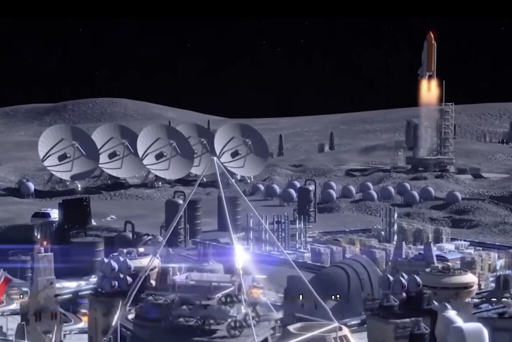 China publicó un video de cómo será su base en la Luna y contiene un detalle bastante extraño