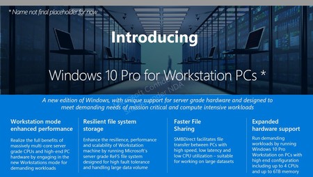 Se filtran detalles sobre una nueva versión de Windows 10 para ordenadores avanzados