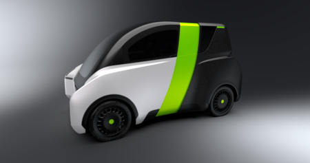 Este cuadriciclo promete ser eléctrico y extensible: puede llevar hasta cuatro pasajeros sin volante ni pedales
