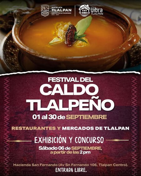 Disfruta un caldo tradicional en el Festival del caldo Tlalpeño de la CDMX: cuándo, dónde y todos los detalles para asistir