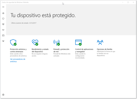 Centro De Seguridad De Windows Defender