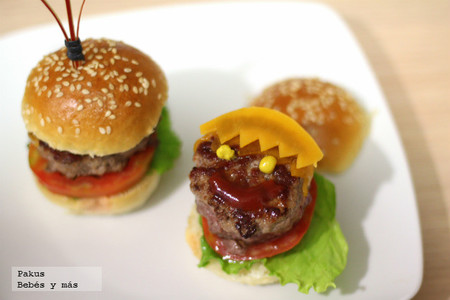 Recetas de verano para hacer con los peques: mini hamburguesas infantiles